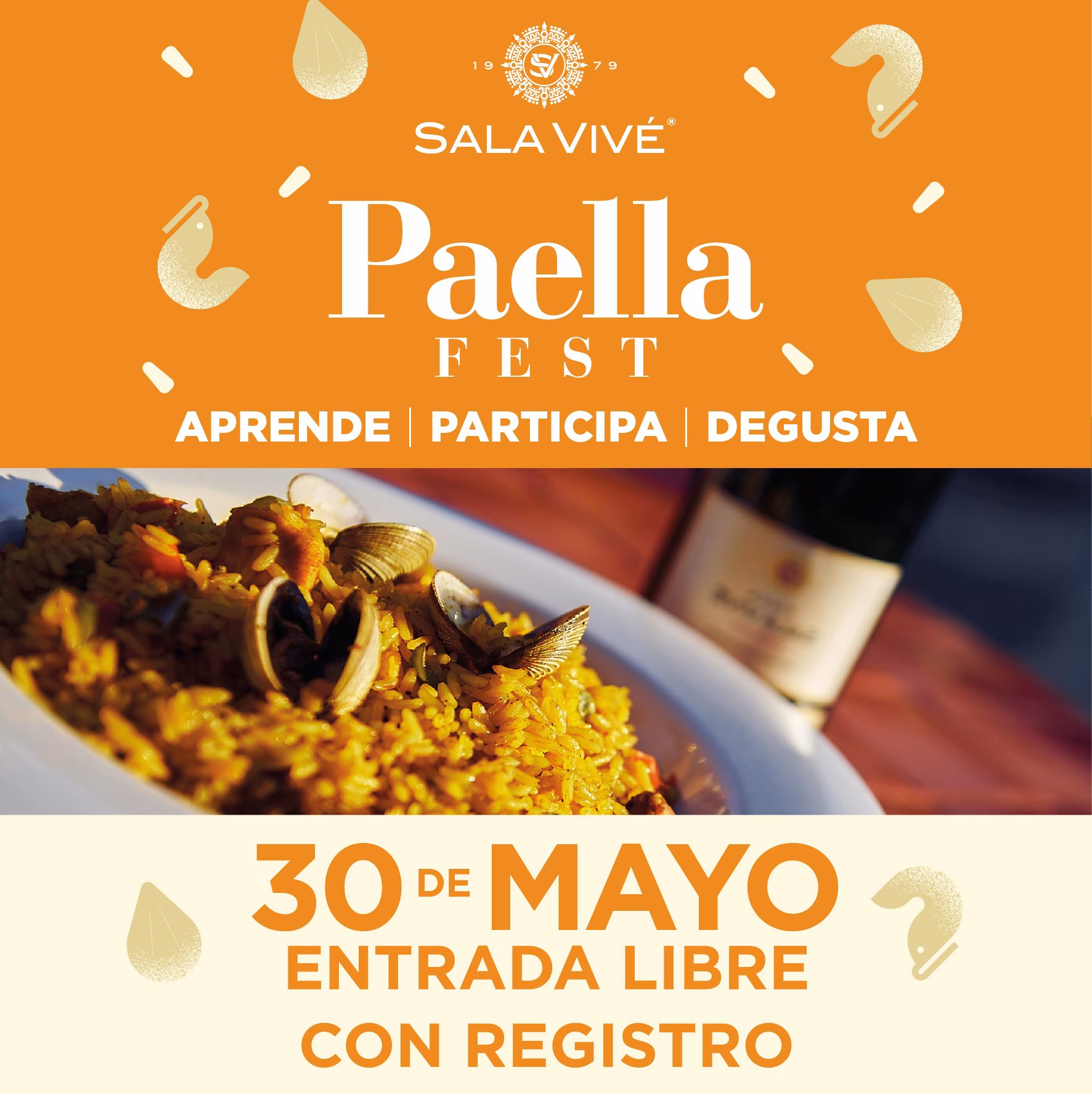 Registro paella