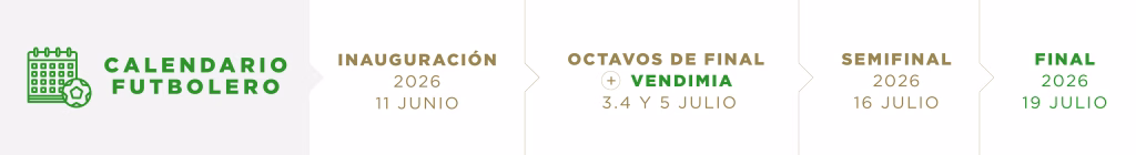calendario Mundial Mexico 2026 Sala Vive